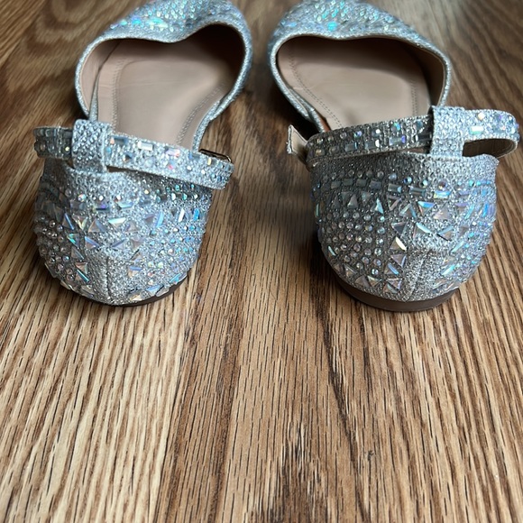 Sparkly Ballet Flats with strap - Picture 3 of 4